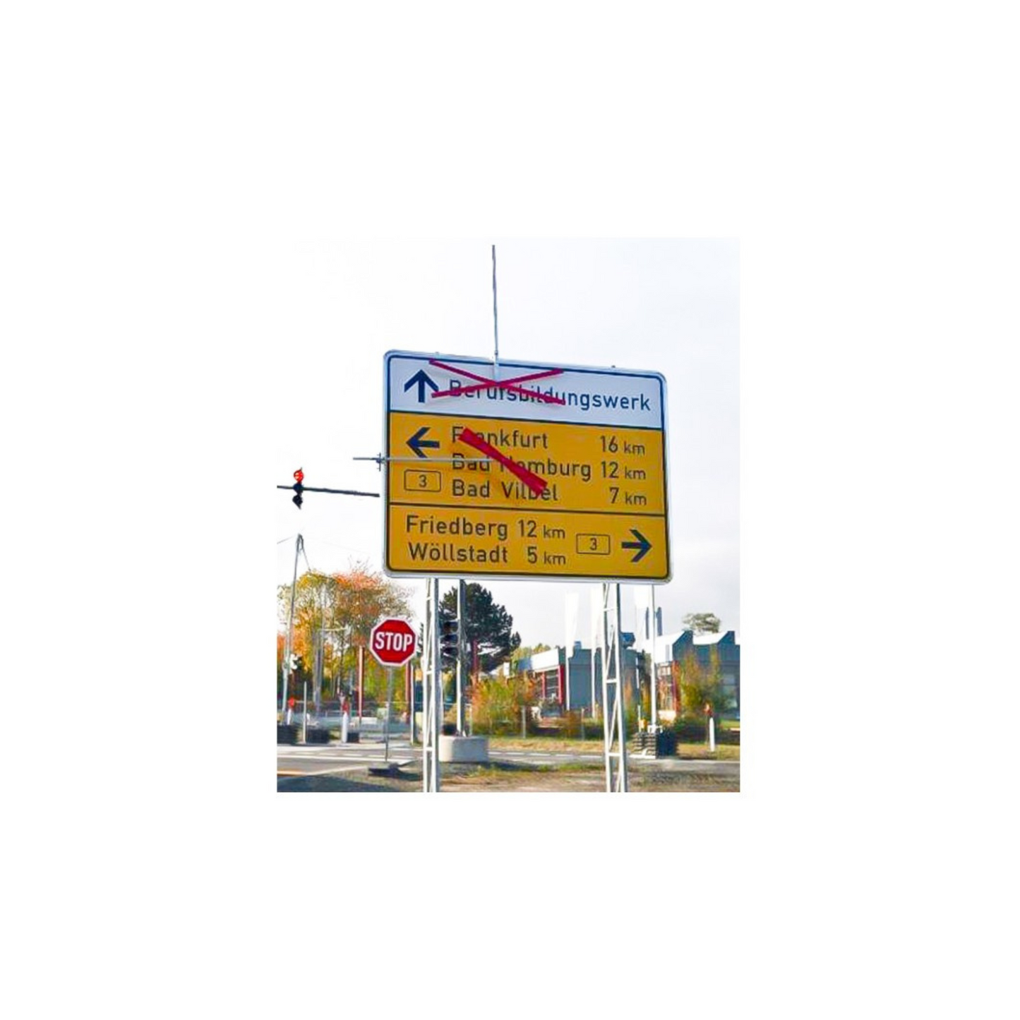 Auskreuzvorrichtung berührungsfrei – für temporäre Verkehrsführung