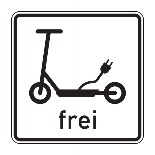 Verkehrszeichen "Elektrokleinstfahrzeuge im Sinne der Elektrokleinstfahrzeuge-Verordnung (eKFV)" – VZ 1010-68