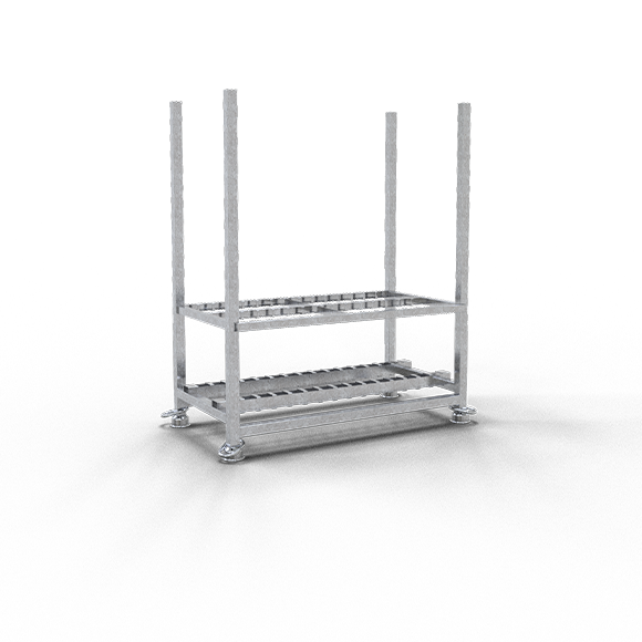 Lager- und Transportpalette für 30 Baken