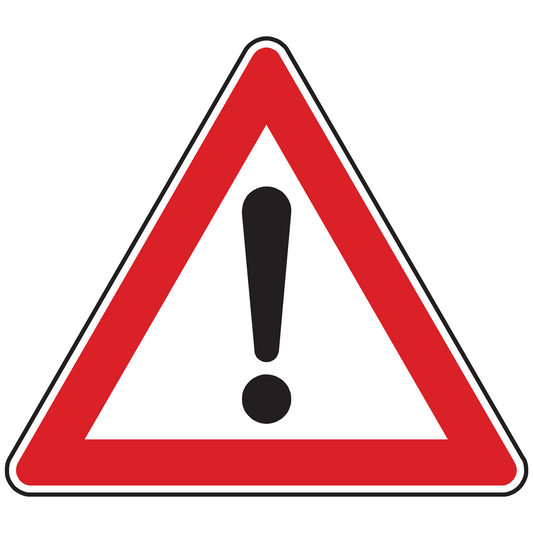 Verkehrszeichen "Gefahrstelle" - VZ 101